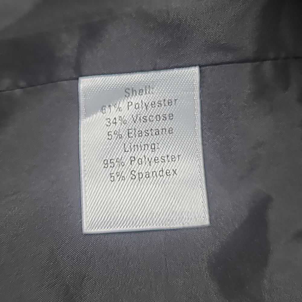 Semantiks Black Women's Zipper Front Jacket Blazer - Picture 11 of 11